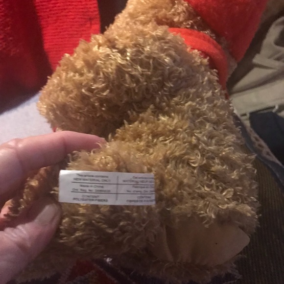 American Greetings Bear Puppet plushie - Picture 4 of 6